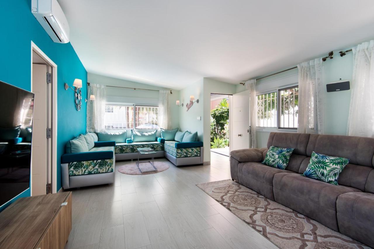 Villa Palm Beach Marina Benalmadena 3 Min Walking From The Sea Ngoại thất bức ảnh