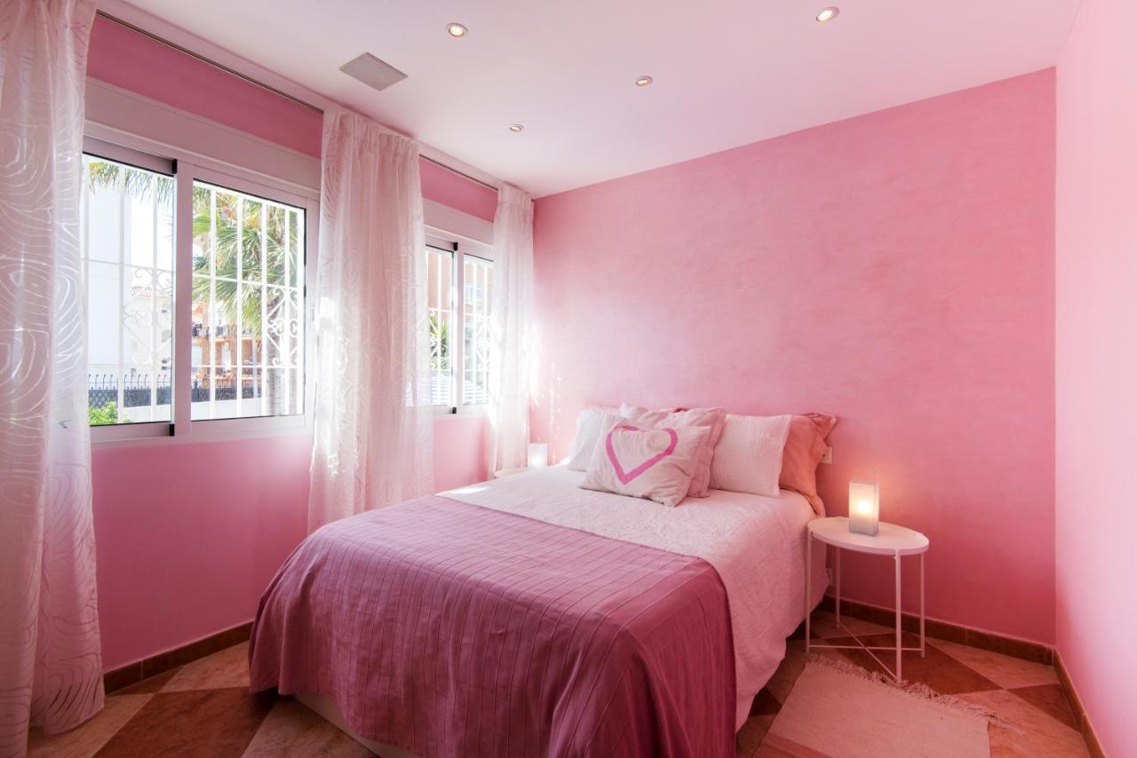 Villa Palm Beach Marina Benalmadena 3 Min Walking From The Sea Ngoại thất bức ảnh