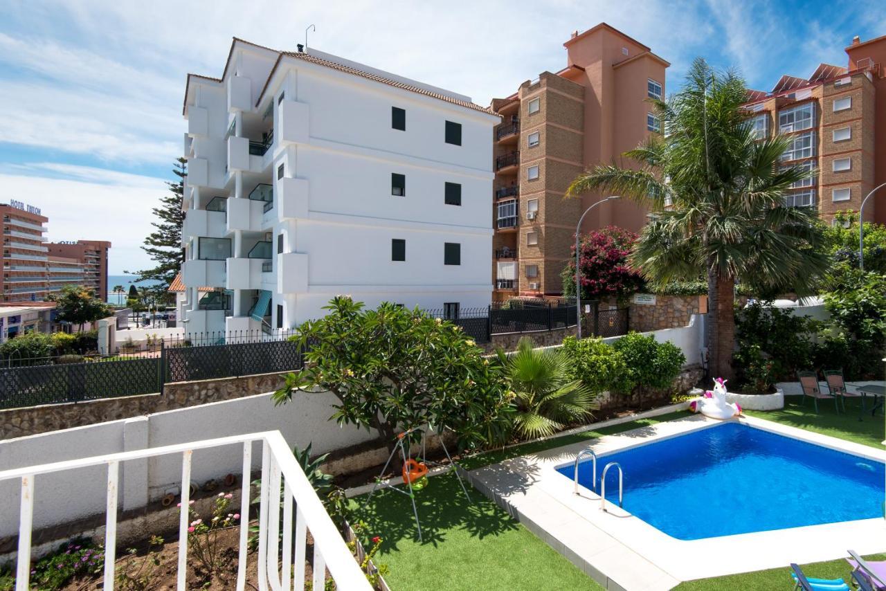 Villa Palm Beach Marina Benalmadena 3 Min Walking From The Sea Ngoại thất bức ảnh
