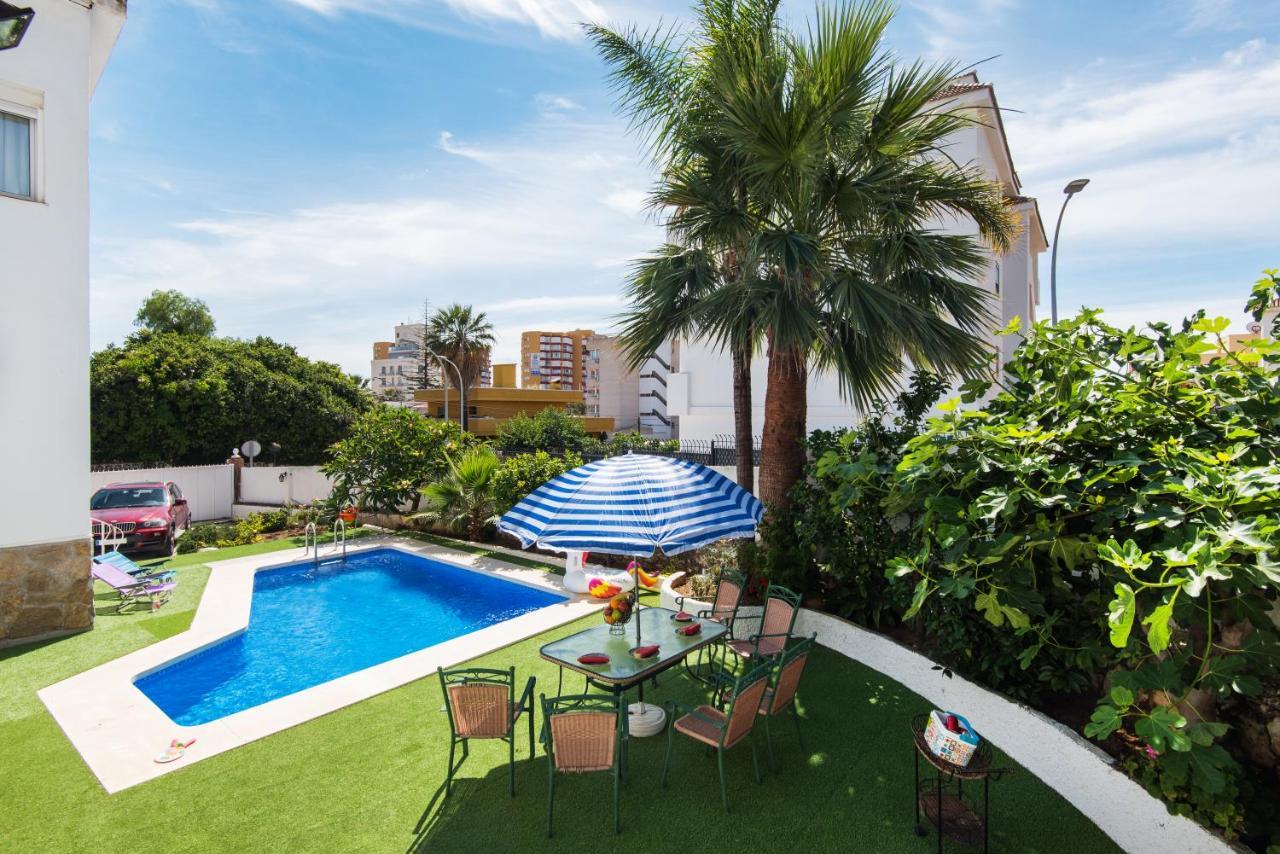 Villa Palm Beach Marina Benalmadena 3 Min Walking From The Sea Ngoại thất bức ảnh