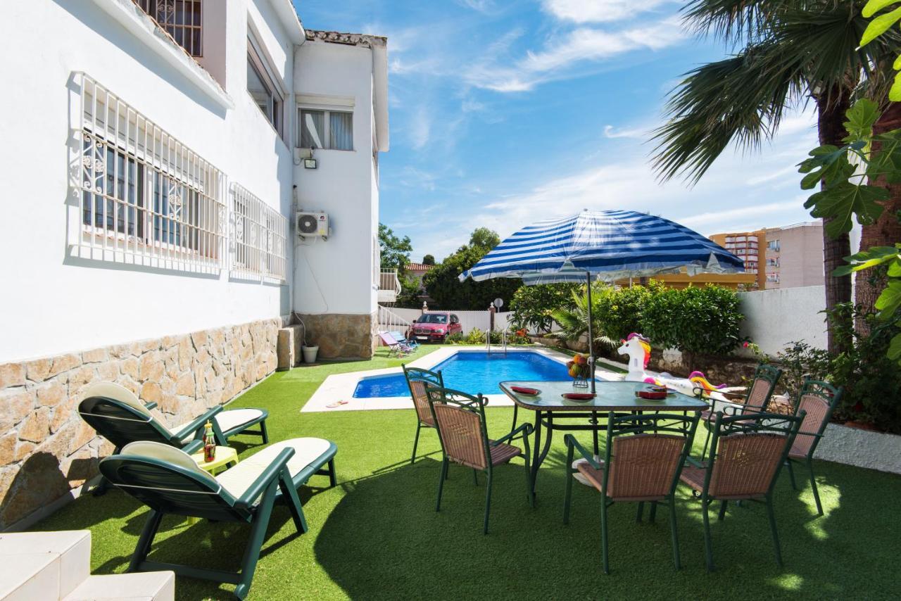 Villa Palm Beach Marina Benalmadena 3 Min Walking From The Sea Ngoại thất bức ảnh