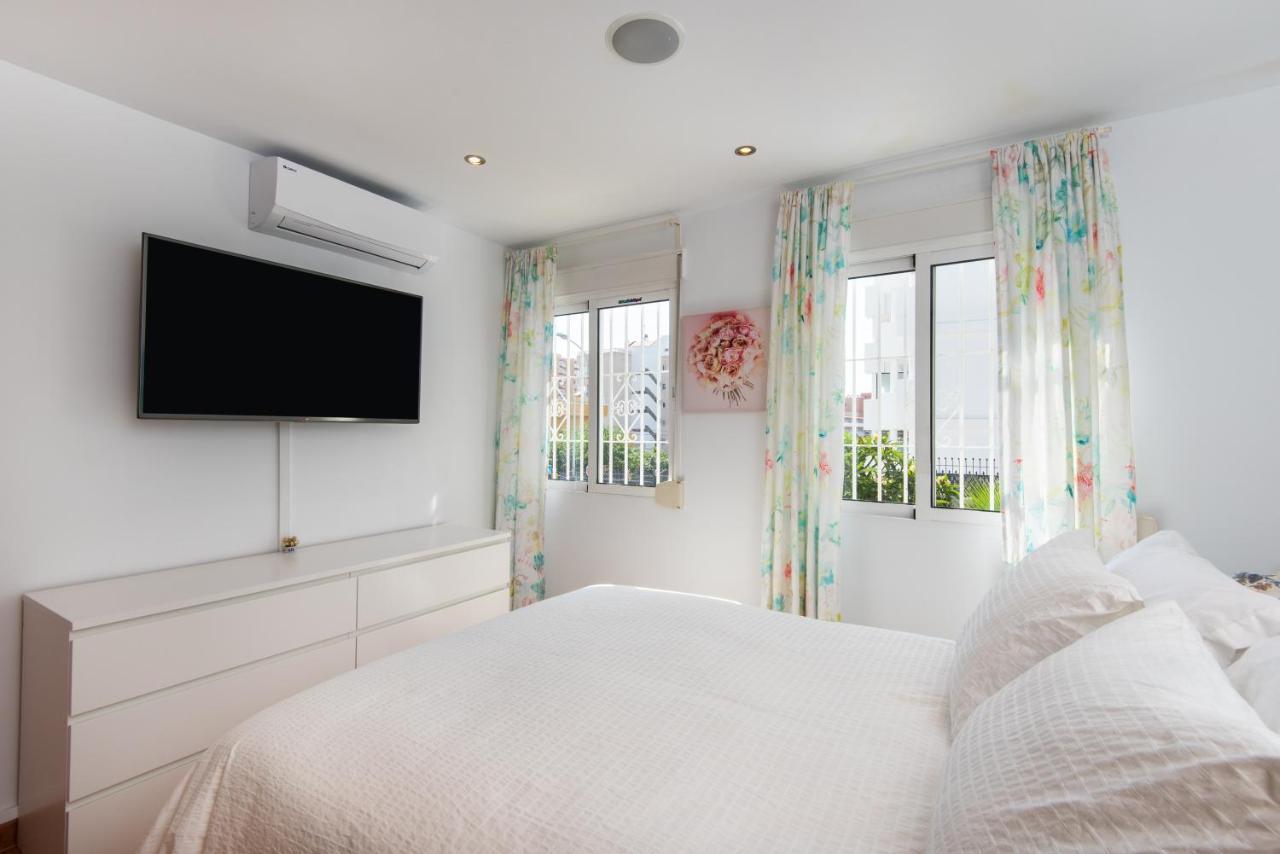 Villa Palm Beach Marina Benalmadena 3 Min Walking From The Sea Ngoại thất bức ảnh
